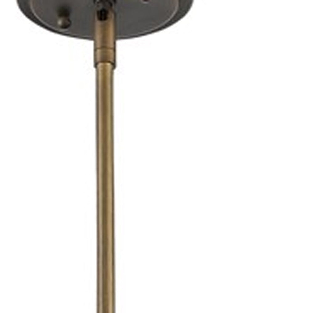 Midtown 1-Light Raw Brass Pendant