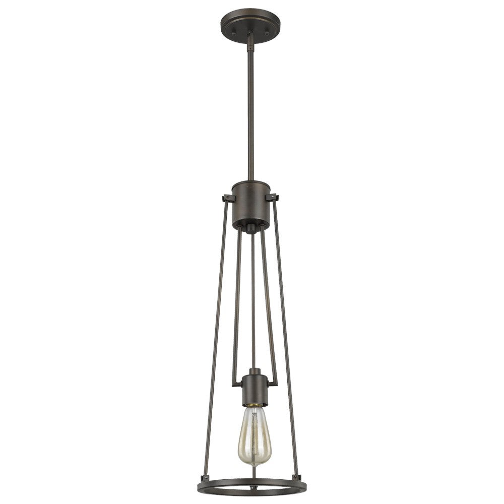 Jade 1-Light Oil-Rubbed Bronze Pendant