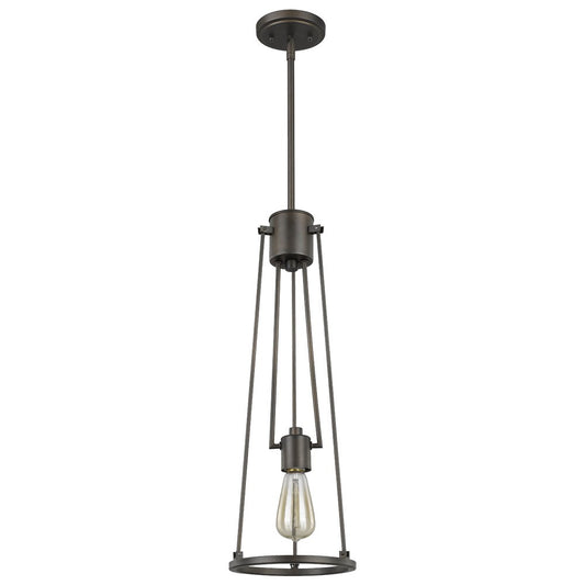 Jade 1-Light Oil-Rubbed Bronze Pendant