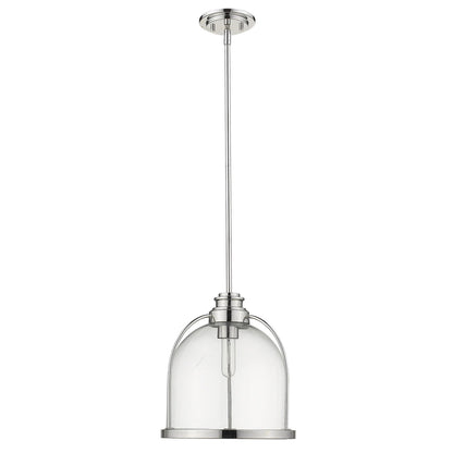 Stanton 1-Light Nickel Pendant