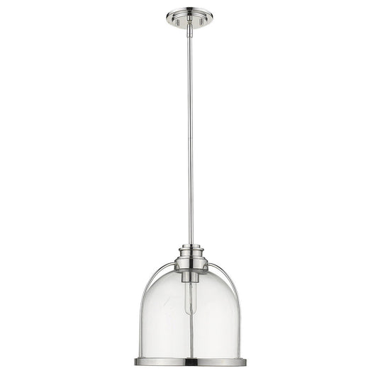 Stanton 1-Light Nickel Pendant