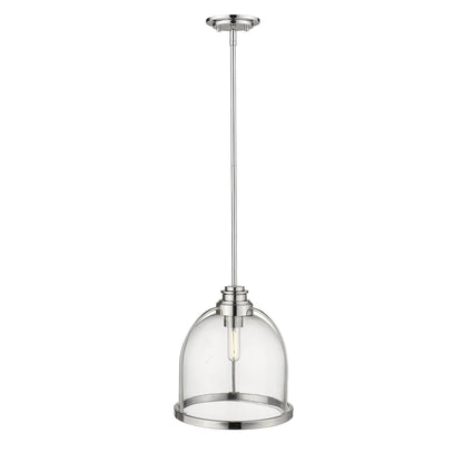 Stanton 1-Light Nickel Pendant