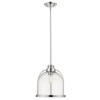 Stanton 1-Light Nickel Pendant