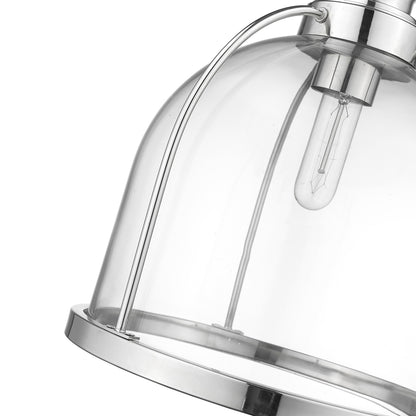 Stanton 1-Light Nickel Pendant