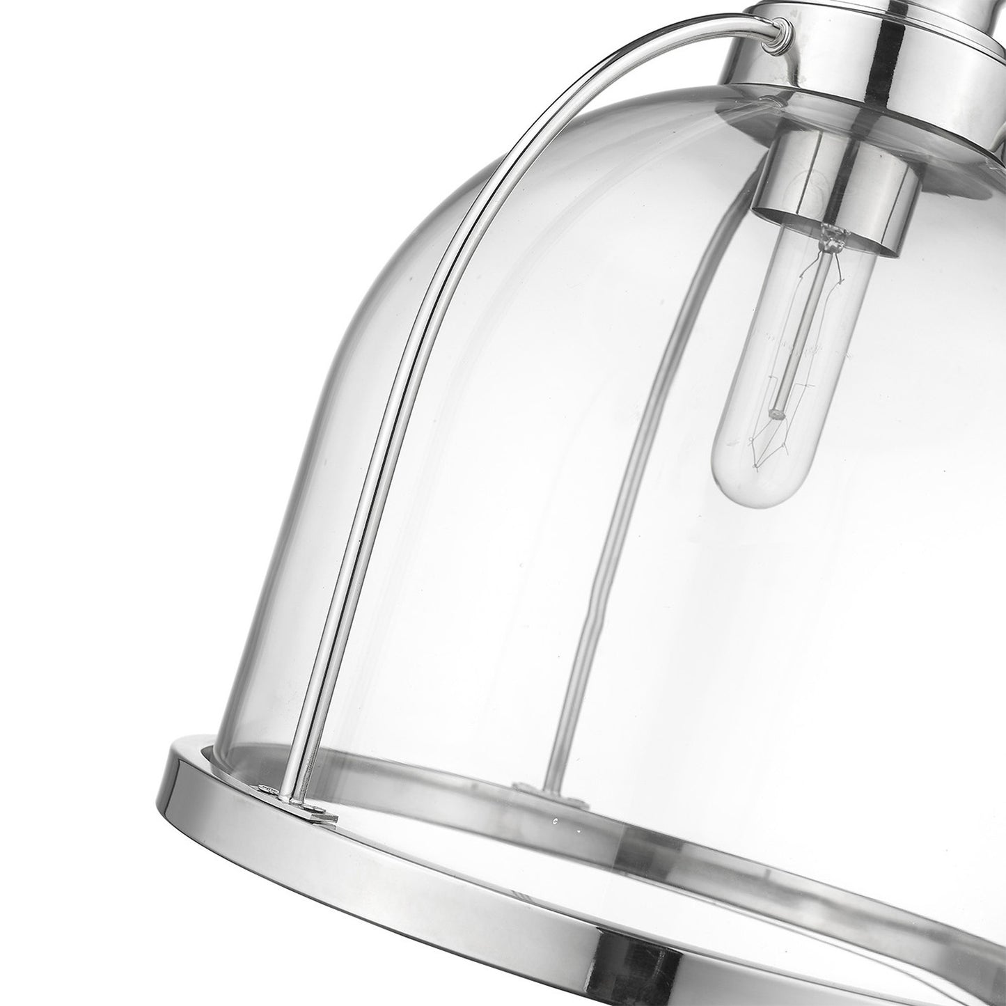 Stanton 1-Light Nickel Pendant