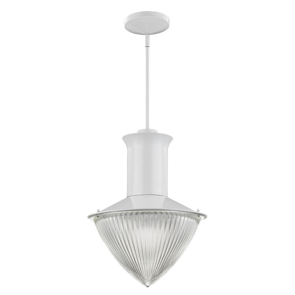 Silver Iron Ceiling Light w/ White Shades