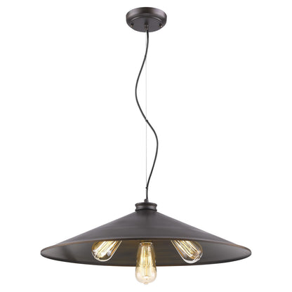Alcove 4-Light Oil-Rubbed Bronze Pendant
