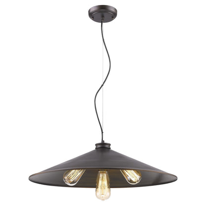 Alcove 4-Light Oil-Rubbed Bronze Pendant