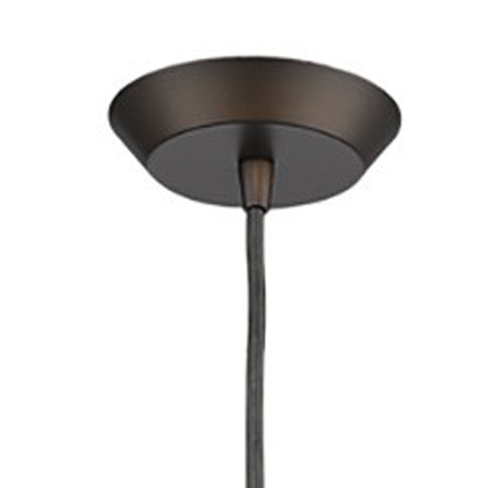Bronze Hanging Light w/ Glass Studs