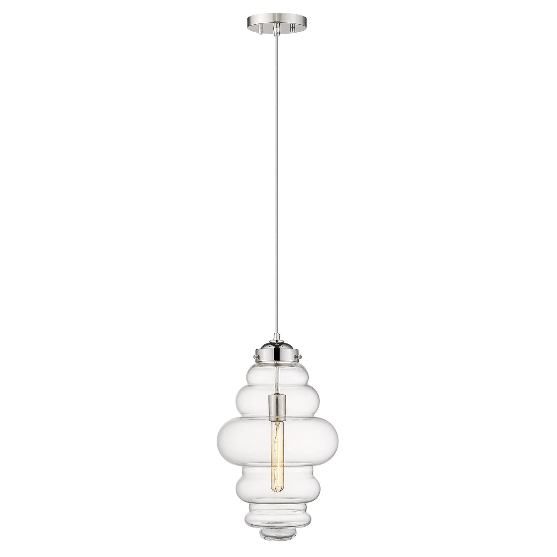Ballina 1-Light Nickel Mini-Pendant