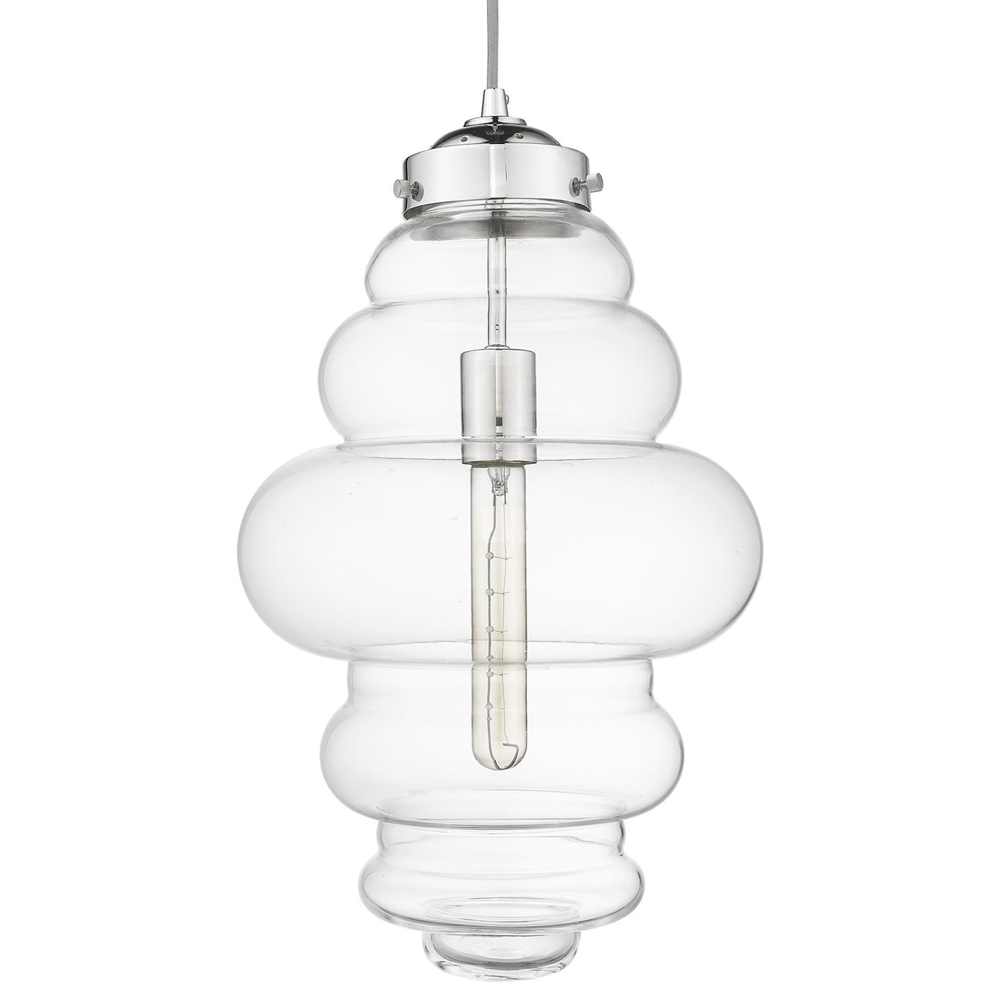 Ballina 1-Light Nickel Mini-Pendant