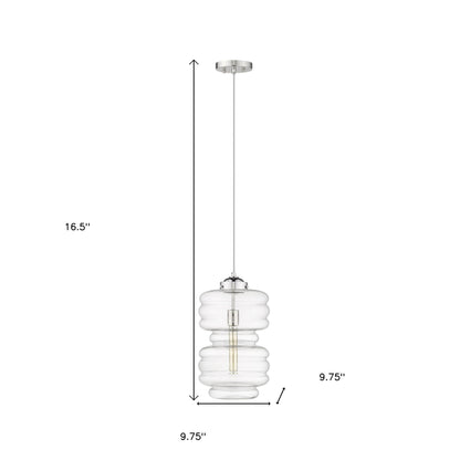 Ballina 1-Light Nickel Mini-Pendant