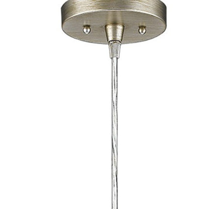 Silver Hanging Light w/ Shade