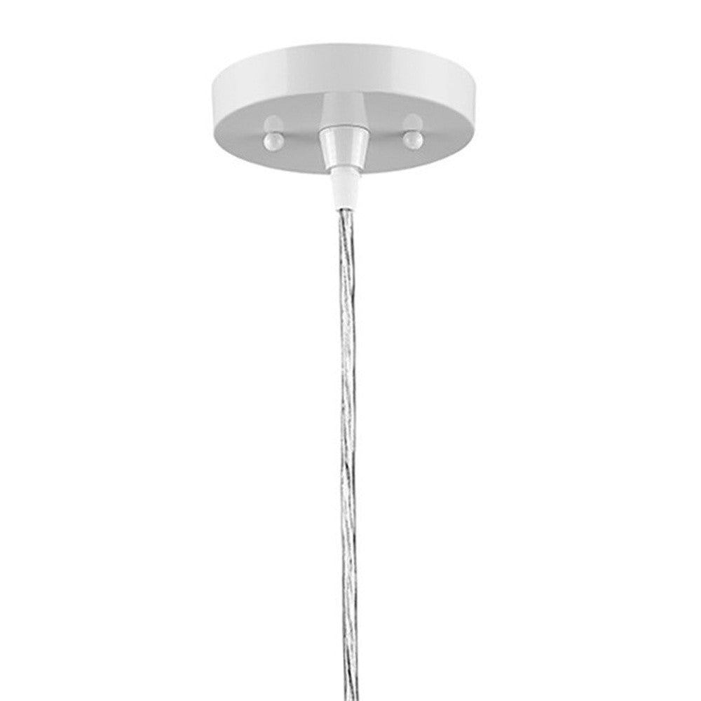 White Hanging Light w/ Shade