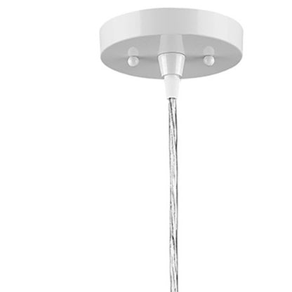 White Hanging Light w/ Shade