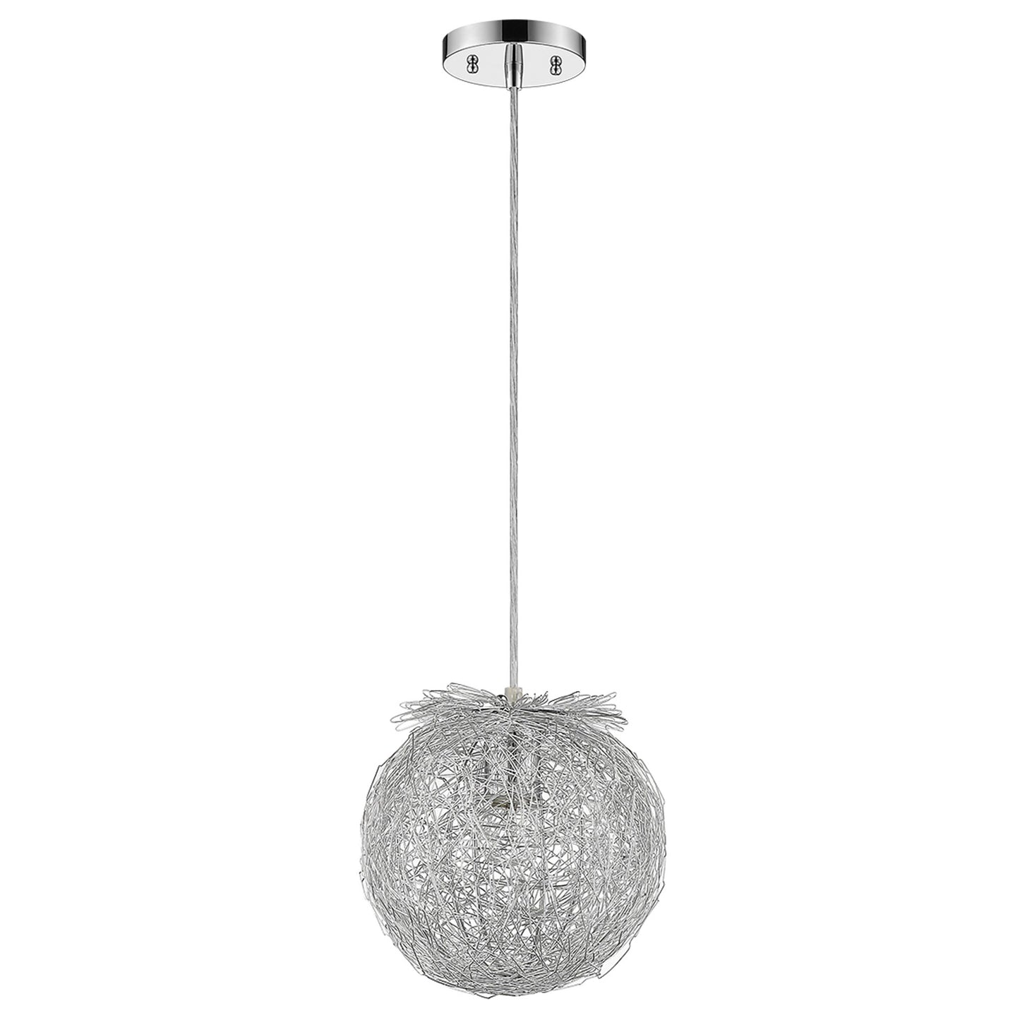 Wilder White Ceiling Light w/ Shades