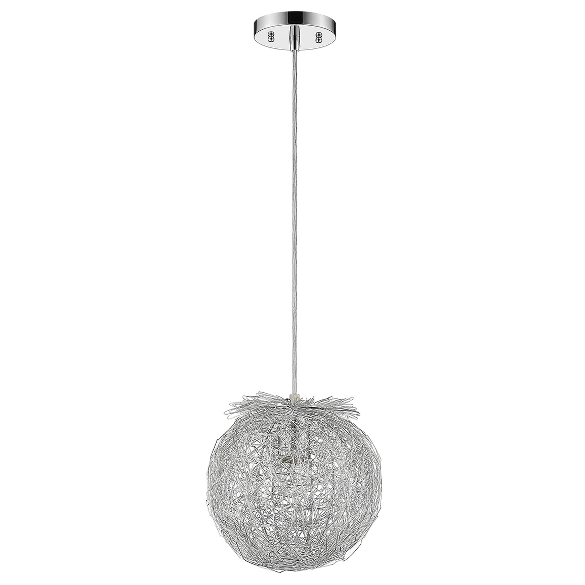 Wilder White Ceiling Light w/ Shades