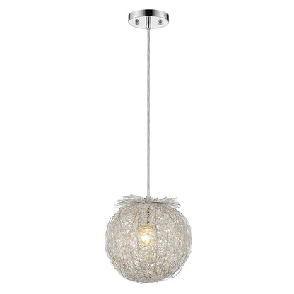 White Ceiling Light w/ Shades