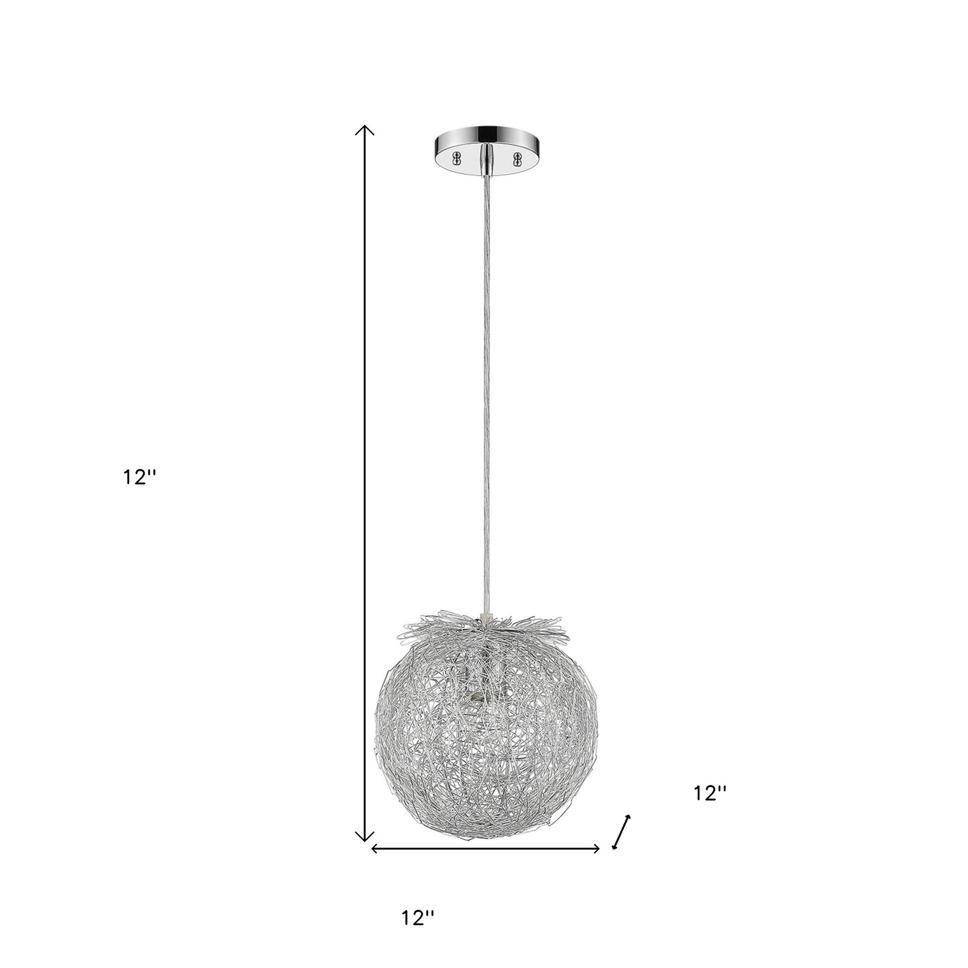 White Ceiling Light w/ Shades