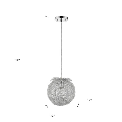 White Ceiling Light w/ Shades