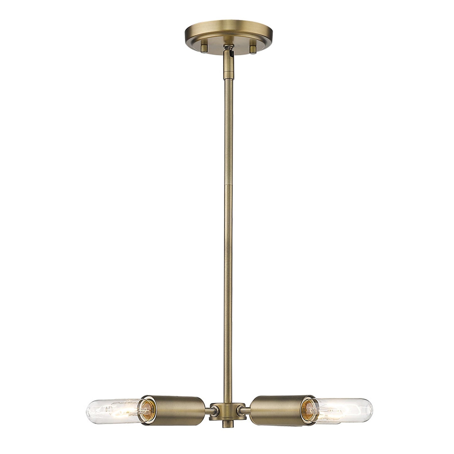 Gold 4 Light Dimmable Chandelier