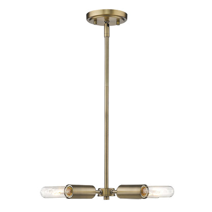 Gold 4 Light Dimmable Chandelier