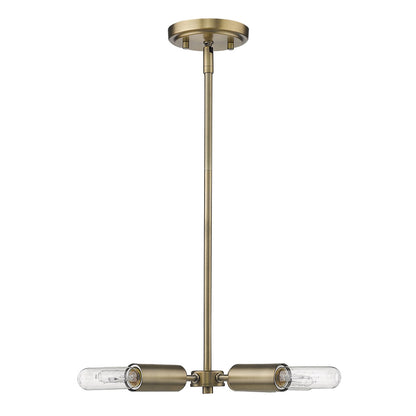 Gold 4 Light Dimmable Chandelier