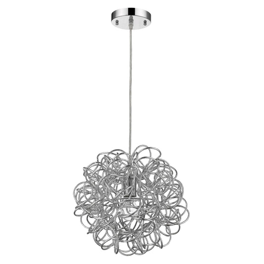 Mingle 1-Light Chrome Pendant