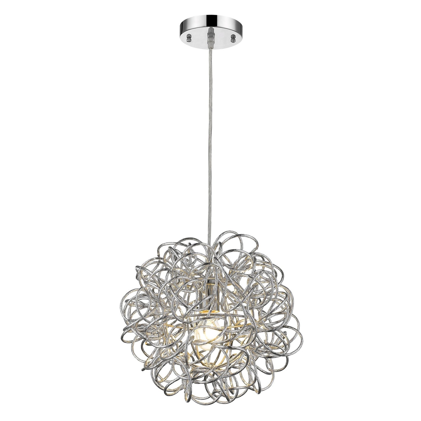 Mingle 1-Light Chrome Pendant