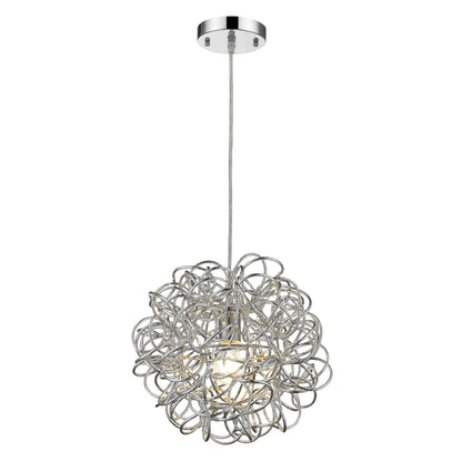 Mingle 1-Light Chrome Pendant