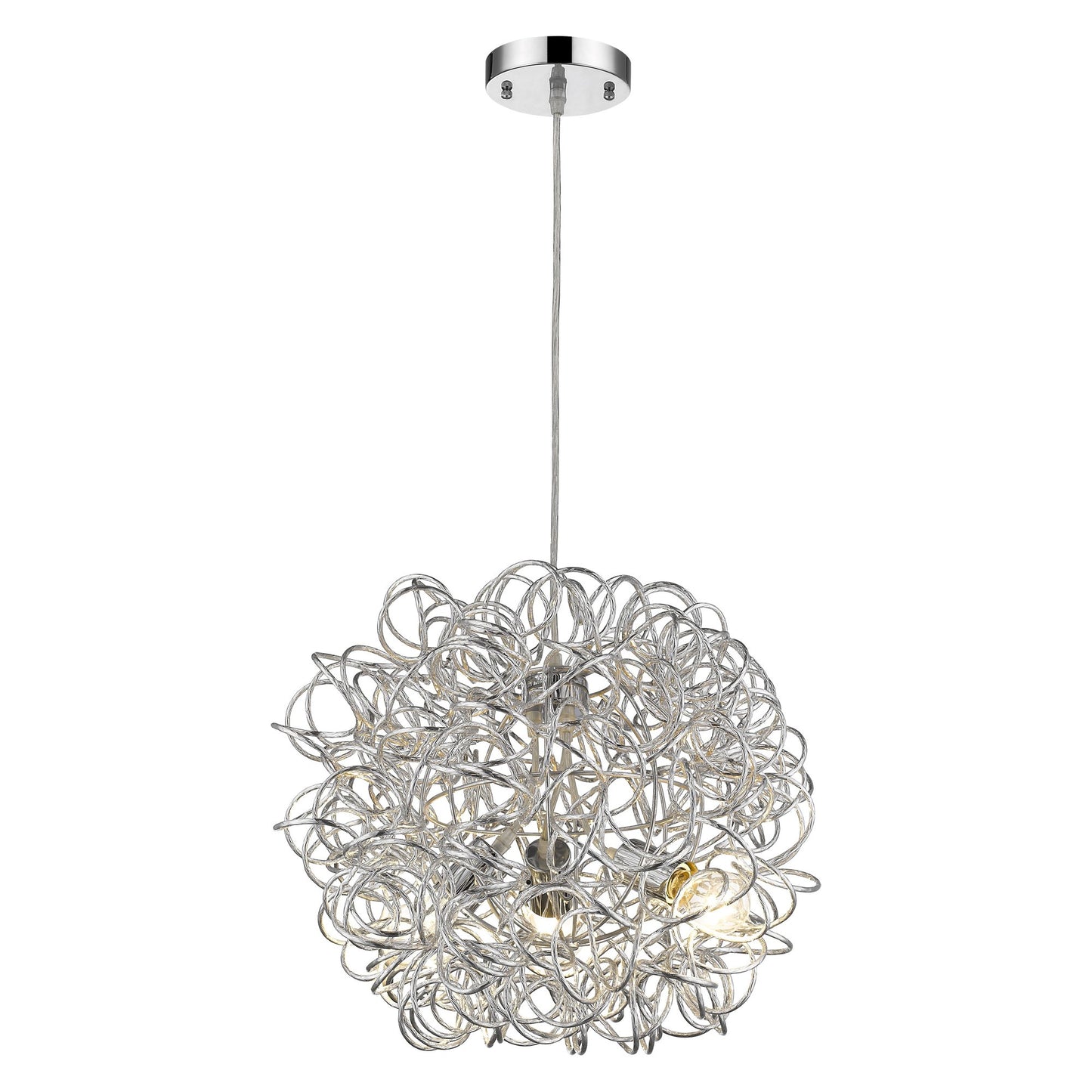 Mingle 3-Light Chrome Pendant
