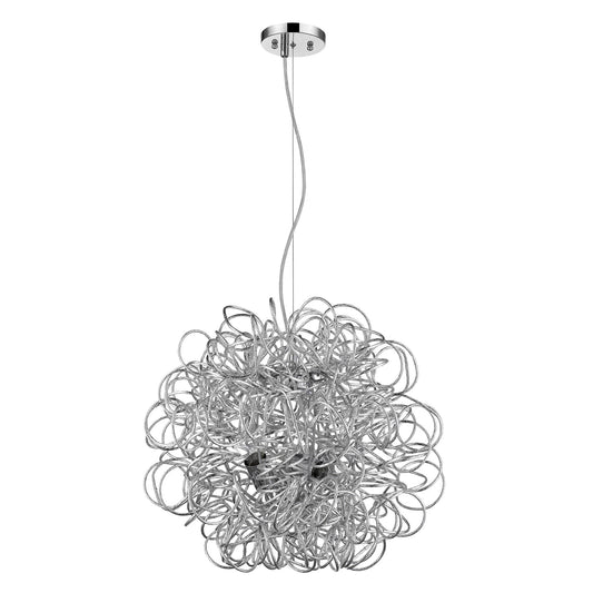 Mingle 4-Light Chrome Pendant