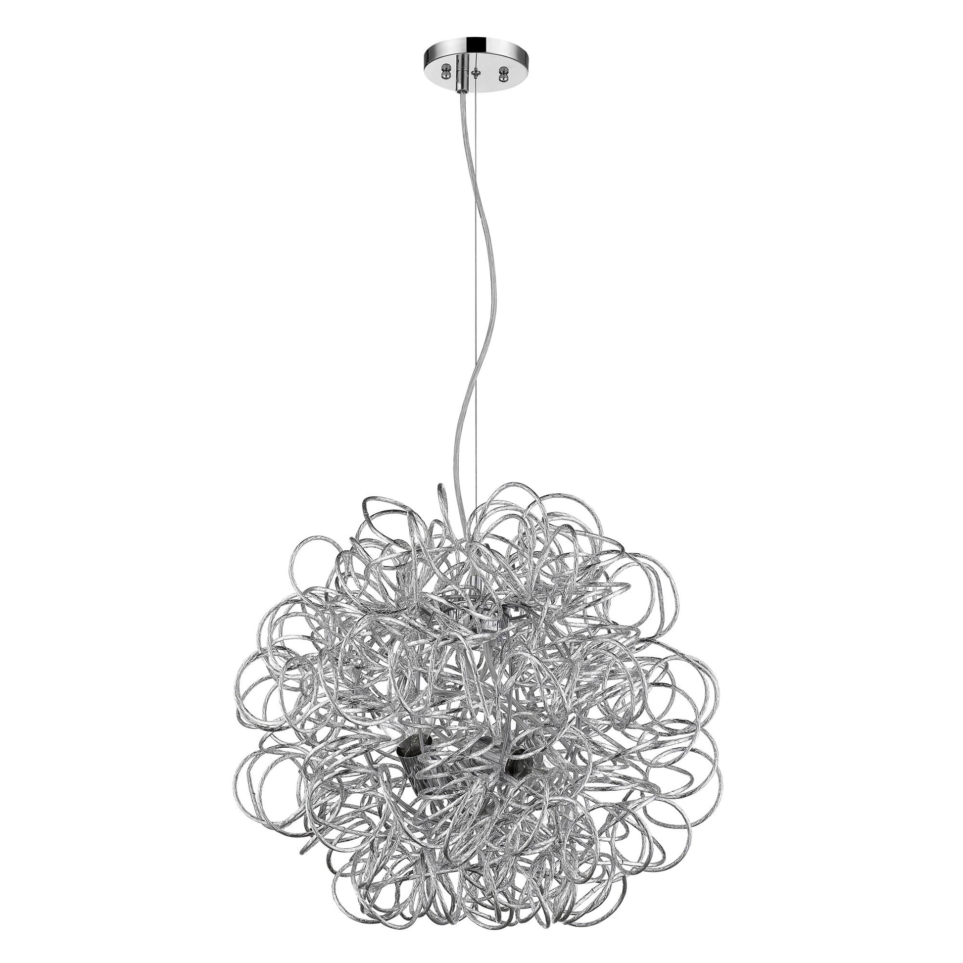 Mingle 4-Light Chrome Pendant