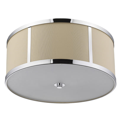 Butler 3-Light Chrome Pendant