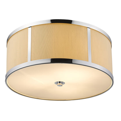 Butler 3-Light Chrome Pendant