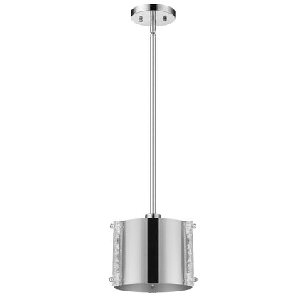 Zoom 1-Light Stainless Steel Pendant