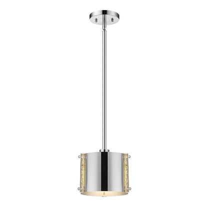 Zoom 1-Light Stainless Steel Pendant
