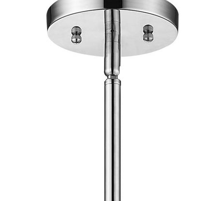 Zoom 1-Light Stainless Steel Pendant