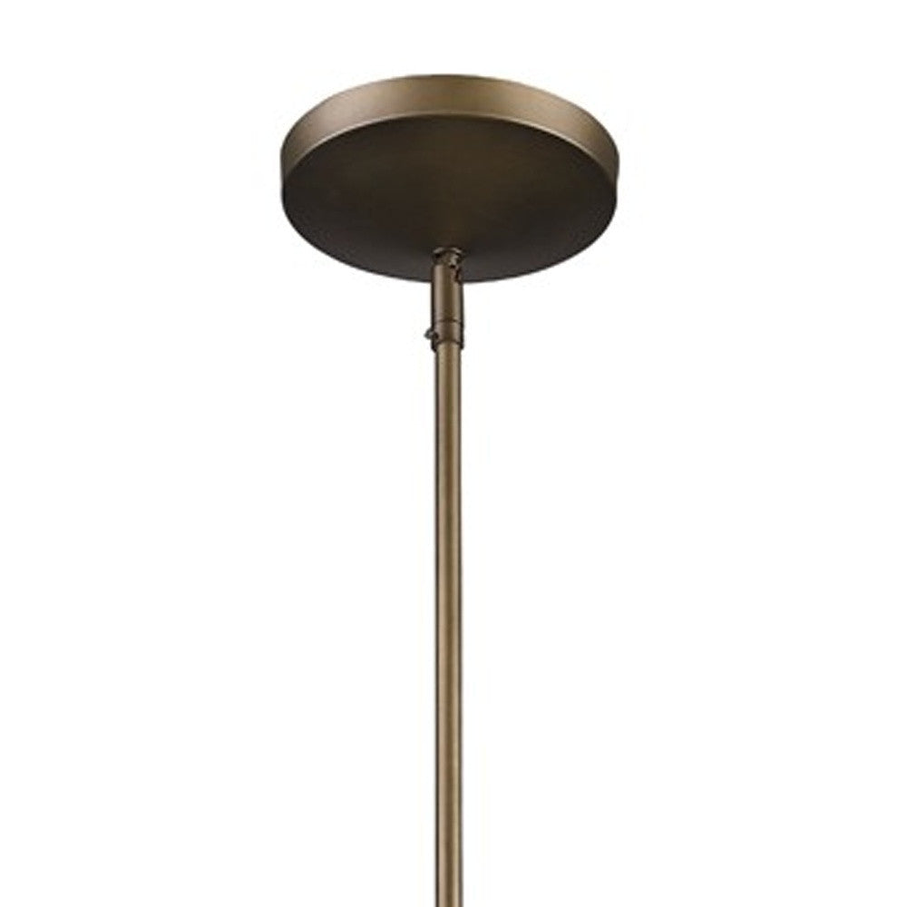 Greta 1-Light Raw Brass Pendant