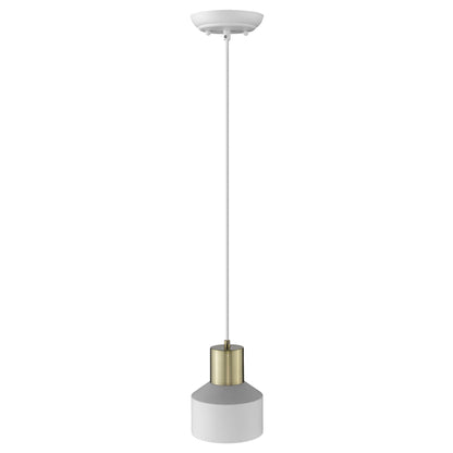 White & Gold Pendant Hanging Light