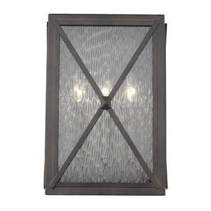 Brooklyn 3-Light Oil-Rubbed Bronze ADA Certified Wall Light