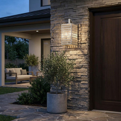 Letzel 3-Light Satin Nickel Wall Light