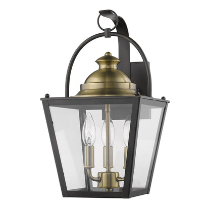 Savannah 3-Light Oil-Rubbed Bronze Wall Sconce