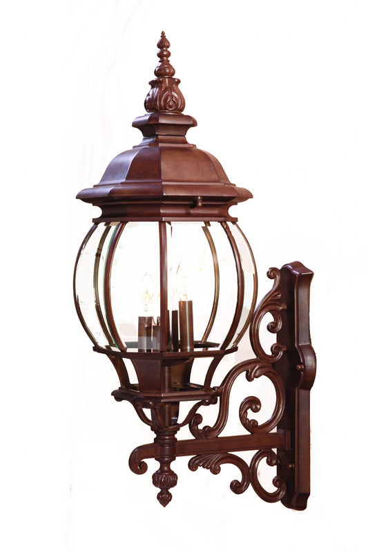 Chateau 4-Light BurWalnut Wall Light