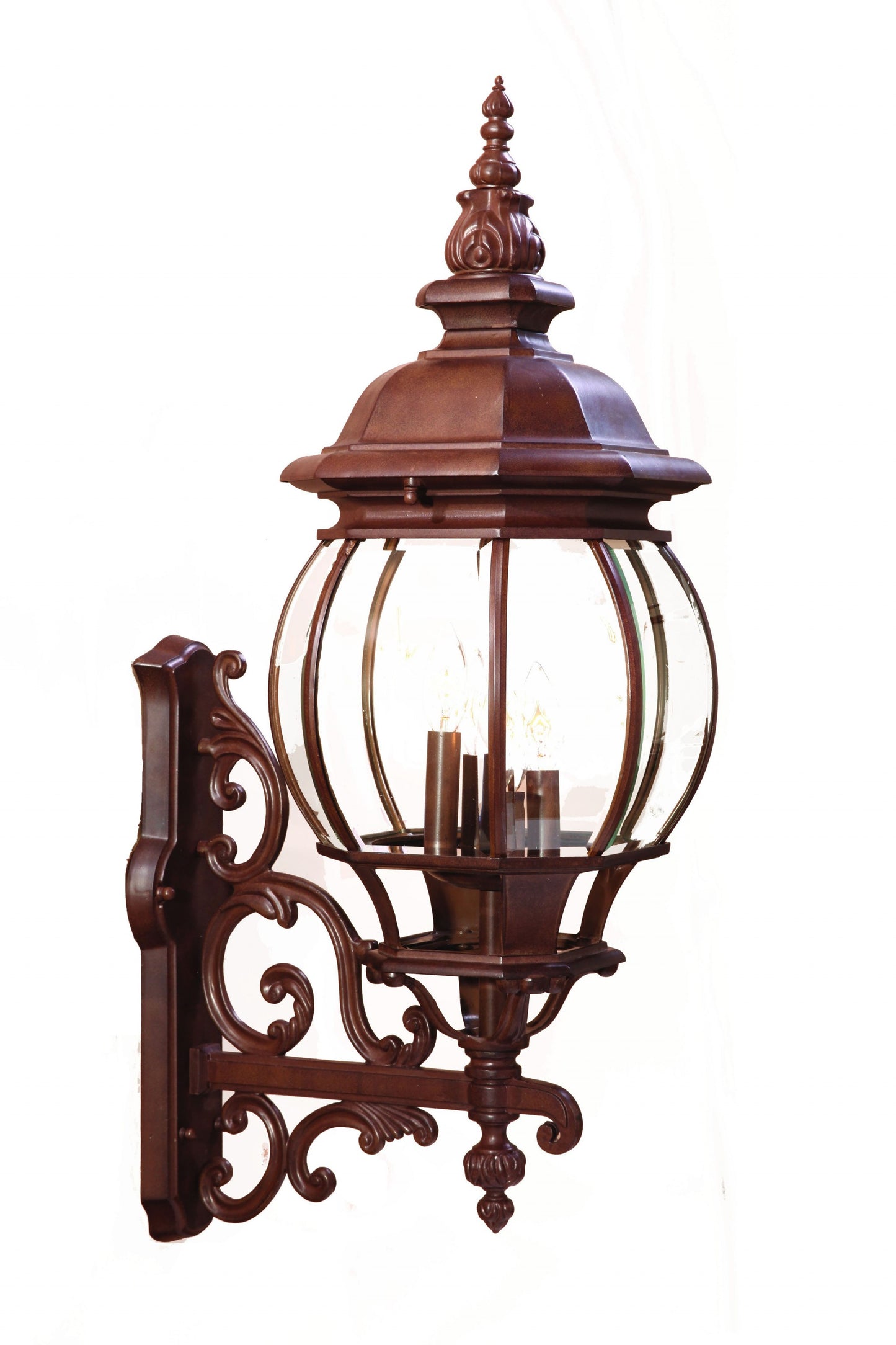 Chateau 4-Light BurWalnut Wall Light