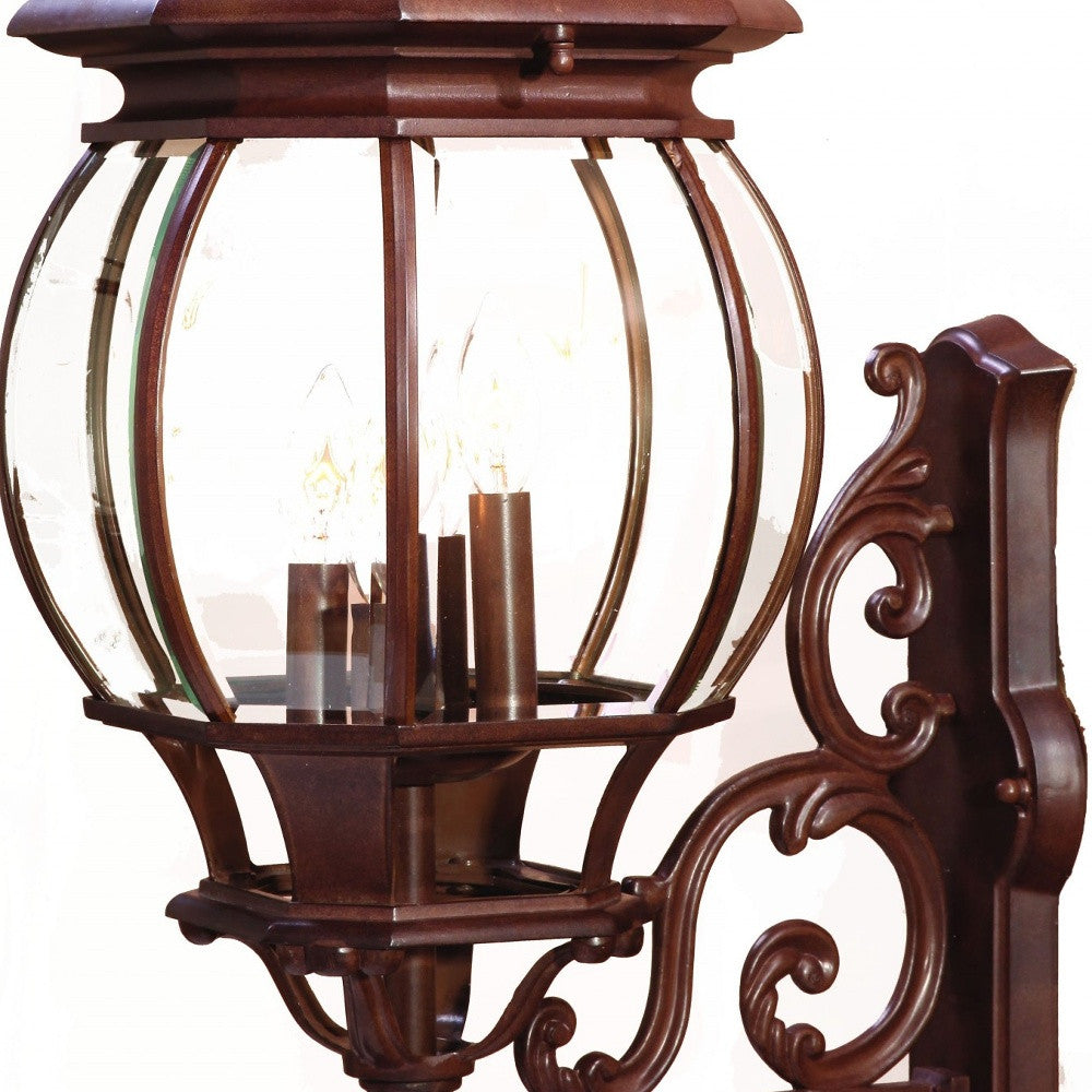 Chateau 4-Light BurWalnut Wall Light