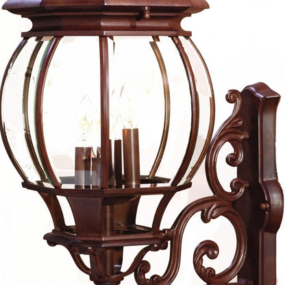 Chateau 4-Light BurWalnut Wall Light