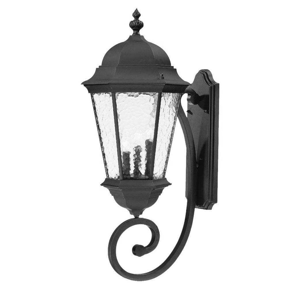 Telfair 3-Light Matte Black Wall Sconce
