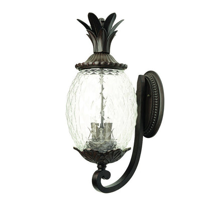 Lanai 3-Light Black Coral Wall Sconce