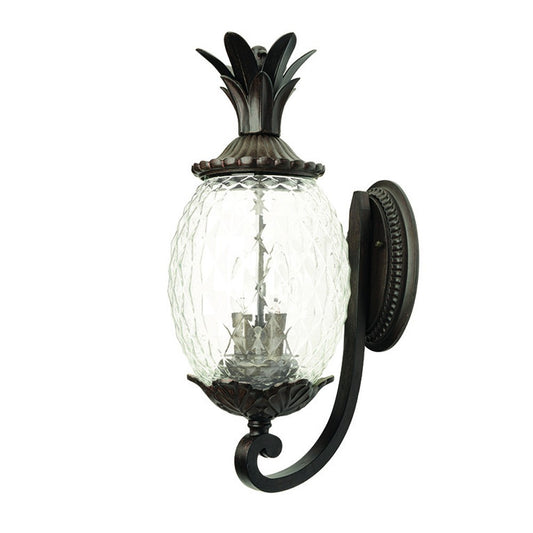 Lanai 3-Light Black Coral Wall Sconce